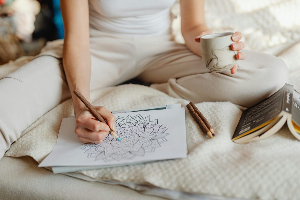 image de coloriage relaxant